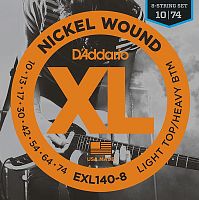 D'Addario EXL140-8 EXL140-8 Nickel Wound